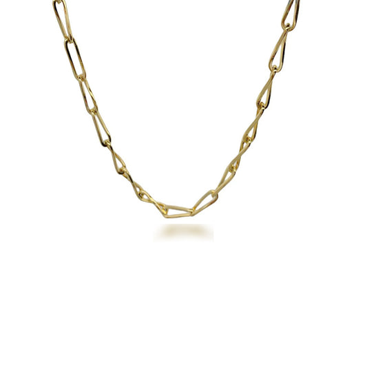 DLB Golden Contour: Titanium Chain Necklace