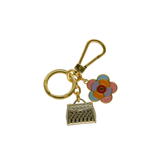 DLB Blossom Elegance Designer Keychain & Bag Charm