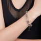 DLB Silver Serenity Copper Love-Linked Bracelet
