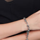 DLB Silver Serenity Copper Love-Linked Bracelet